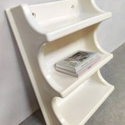 Étagère murale Space Age en plastique thermoformé, années 1970