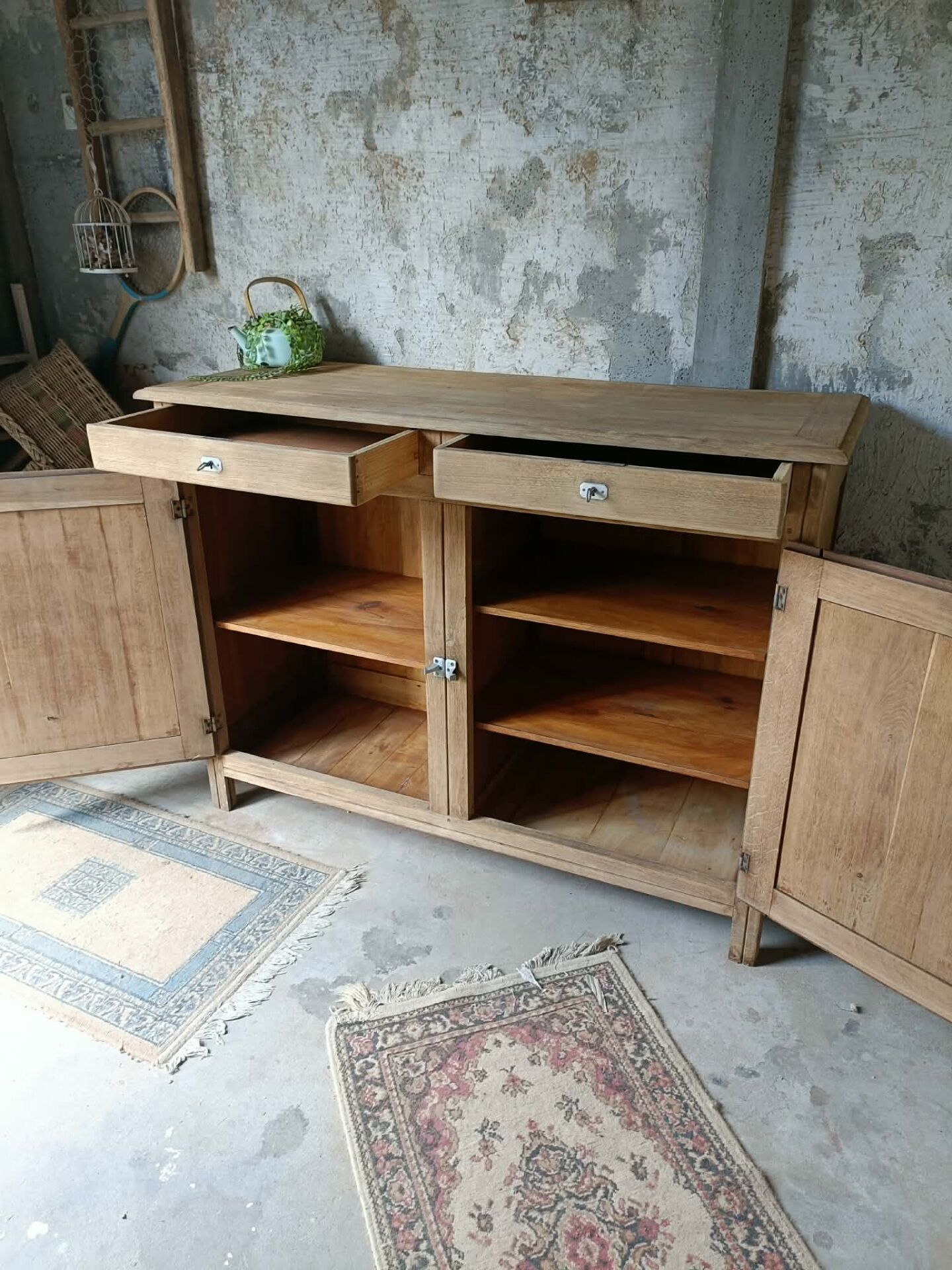 Wooden sideboard