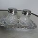 Salt shaker and pineapple shaped pepper