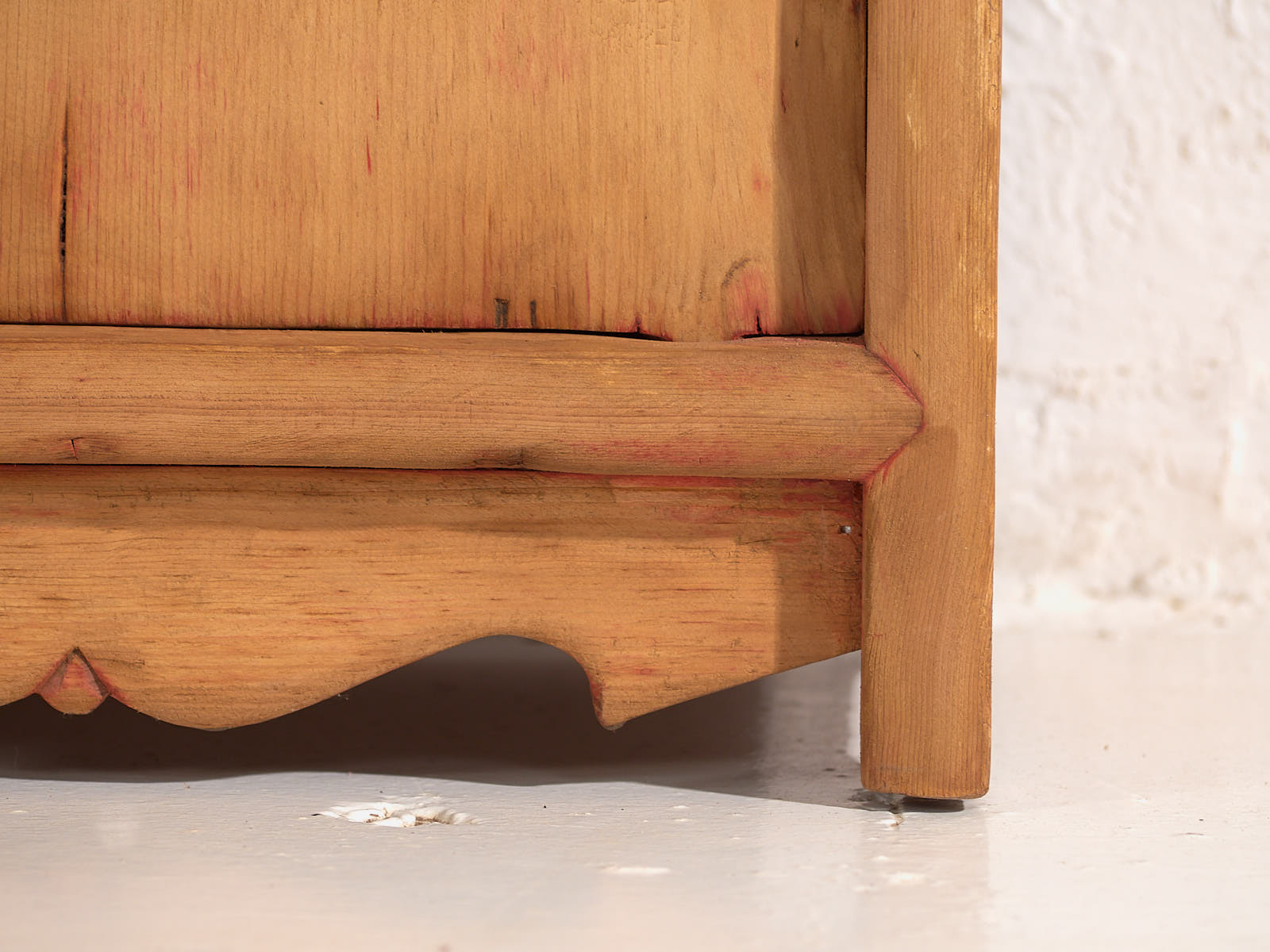 Petit meuble TV ancien (c.1900)