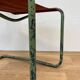 Rare Bauhaus Mart Stam tubular chair by Thonet / original green colour