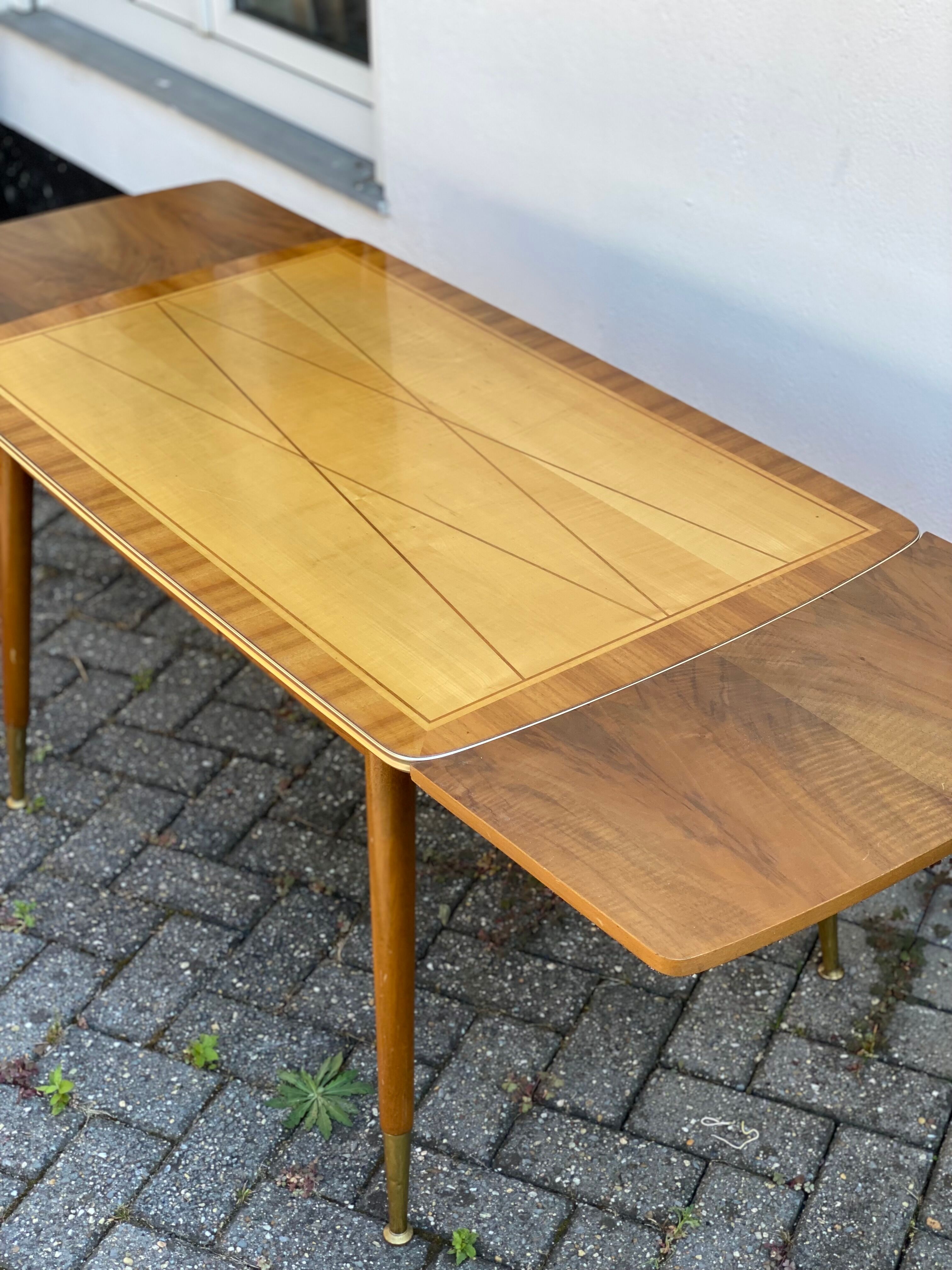 Vintage k&g adjustable salon and dining table