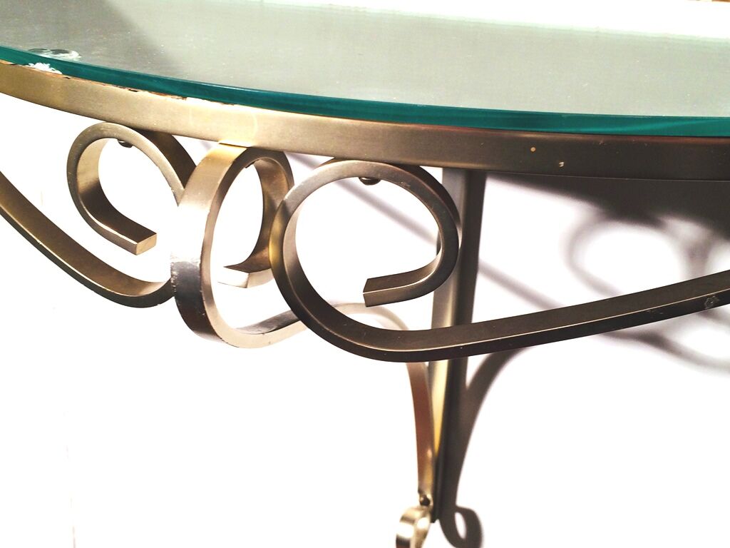 Console murale néoclassique "Hollywood Regency " 1950