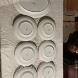 13-piece Longchamp earthenware fish service