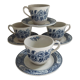 English coffee cups Ridgway Canterbury