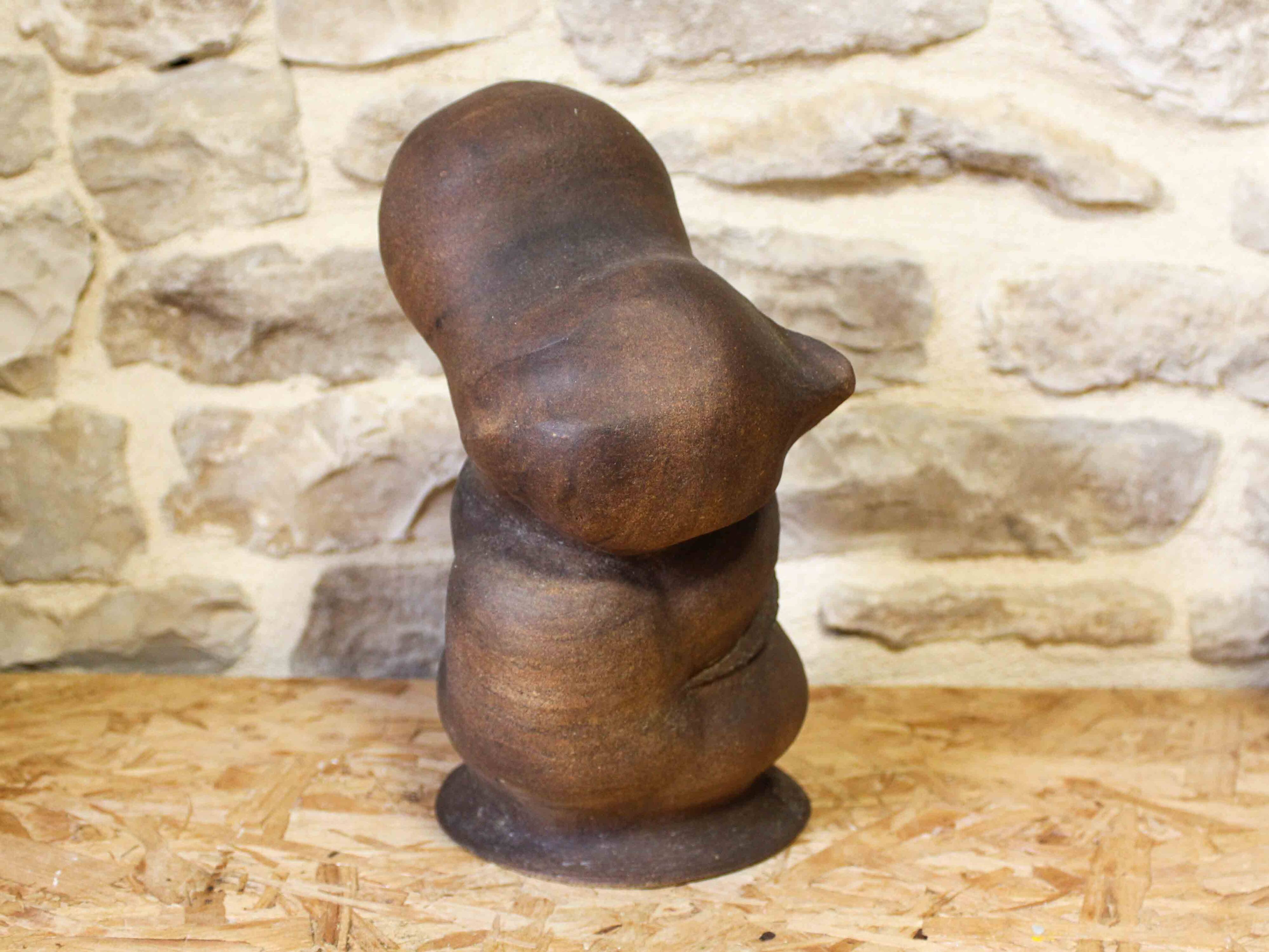 Contemporary sculpture in sandstone