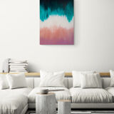 Hunting high and low - original abstract art canvas