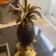 Palm lamp brass