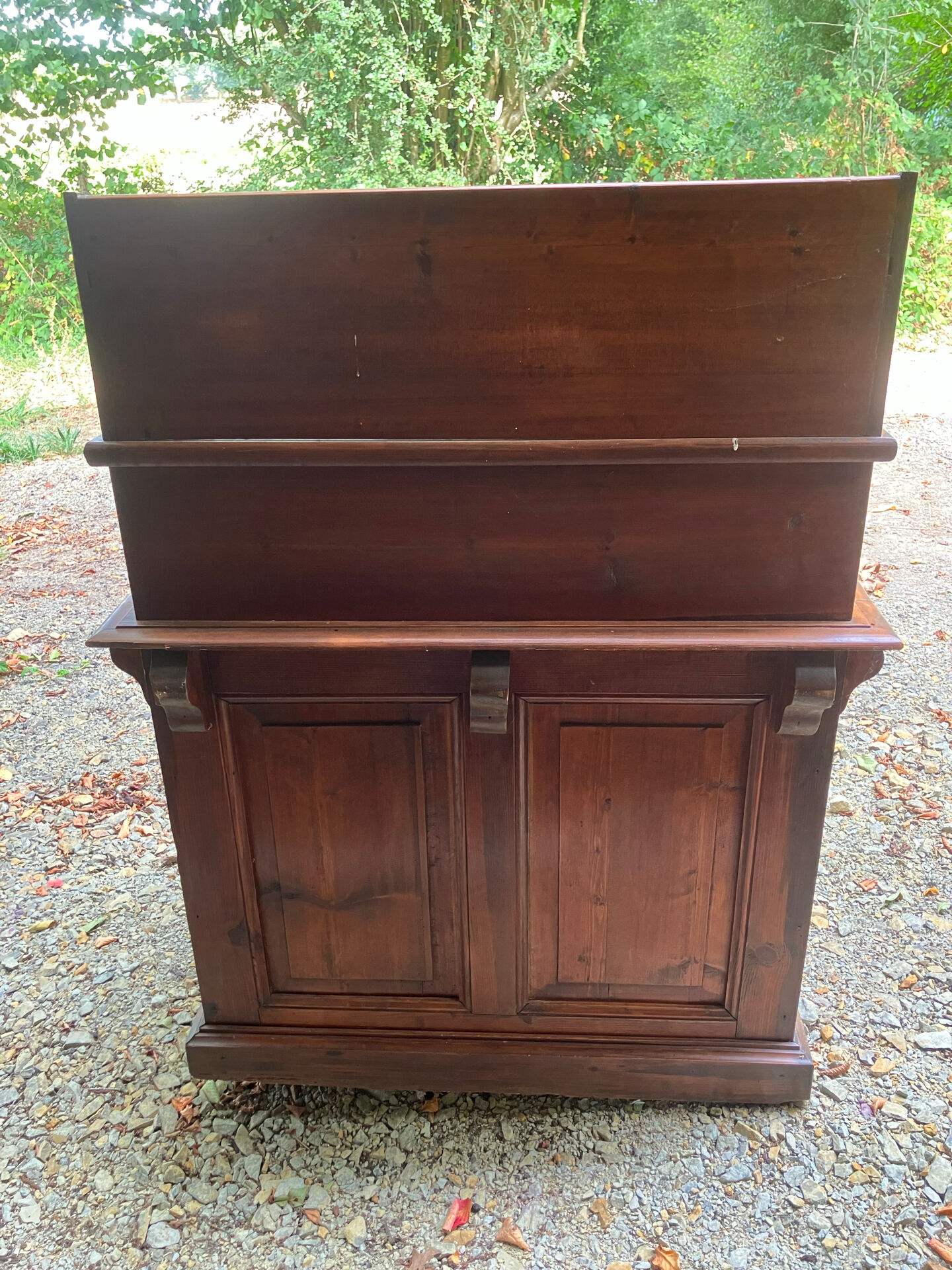 Petit comptoir bureau vintage