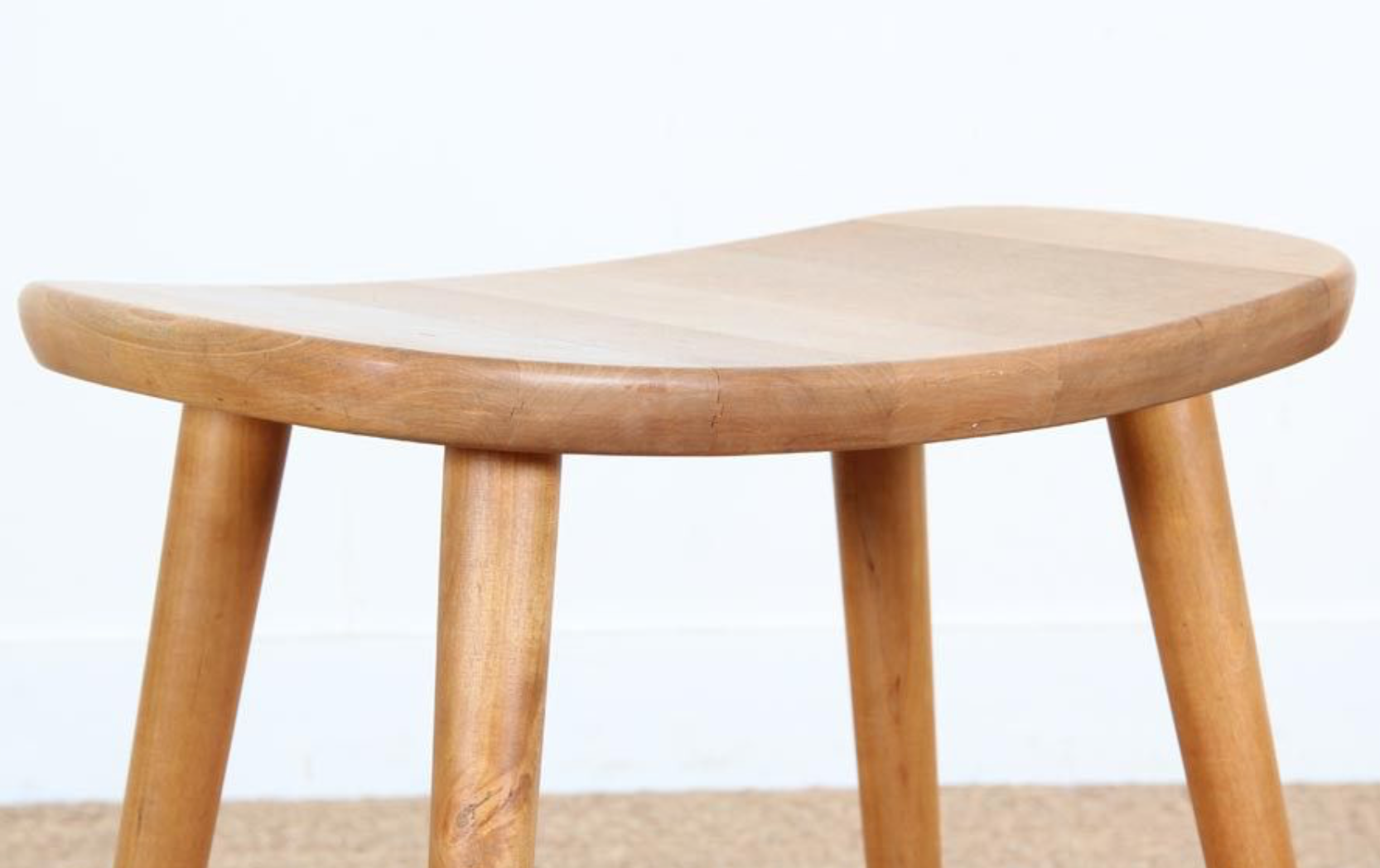 Tabouret modèle Palle scandinave par Yngve Ekström pour Stolab 1950s