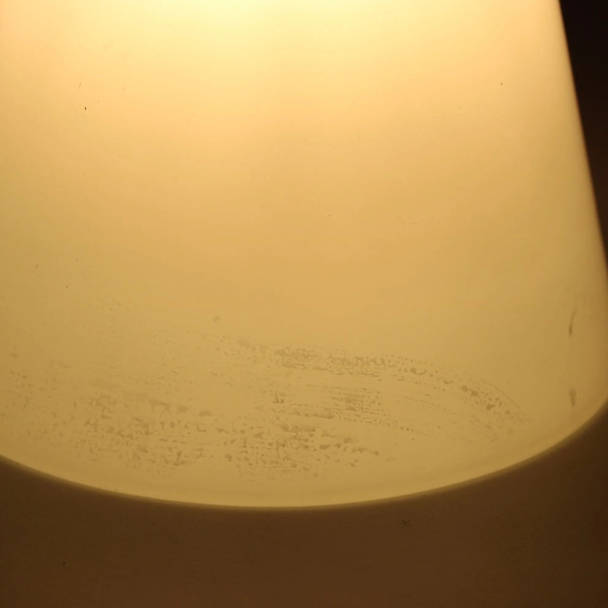 1990s glass "TeePee" lamp by SCE, France