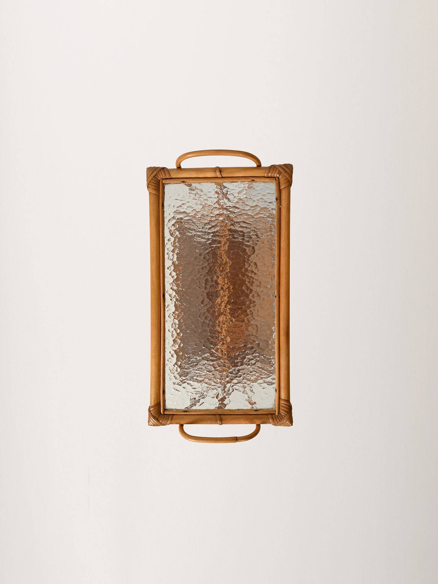 Scandinavian Woven Bamboo Magazine Rack