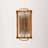 Scandinavian Woven Bamboo Magazine Rack