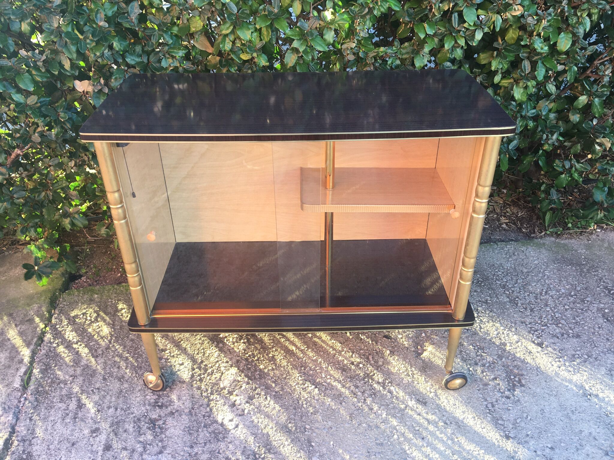 Vintage wicker malle