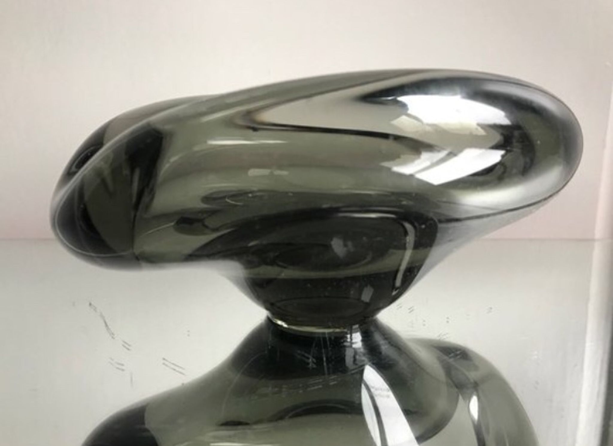 Sculptural Holmegaard Vintage Bowl