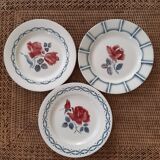Digoin Sarreguemines plates