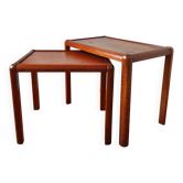 Vintage 70s Scandinavian nesting tables