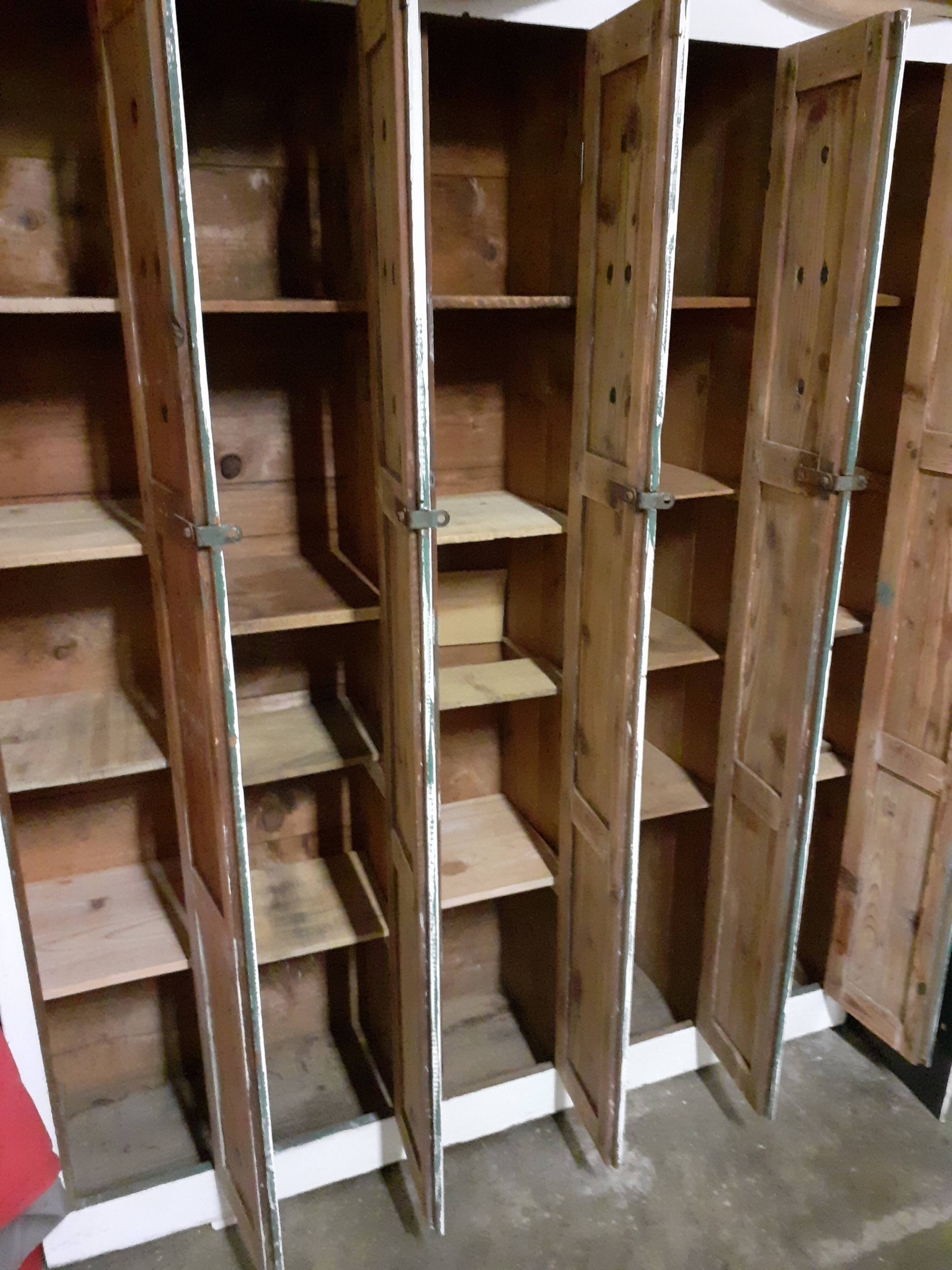 Old workshop locker room