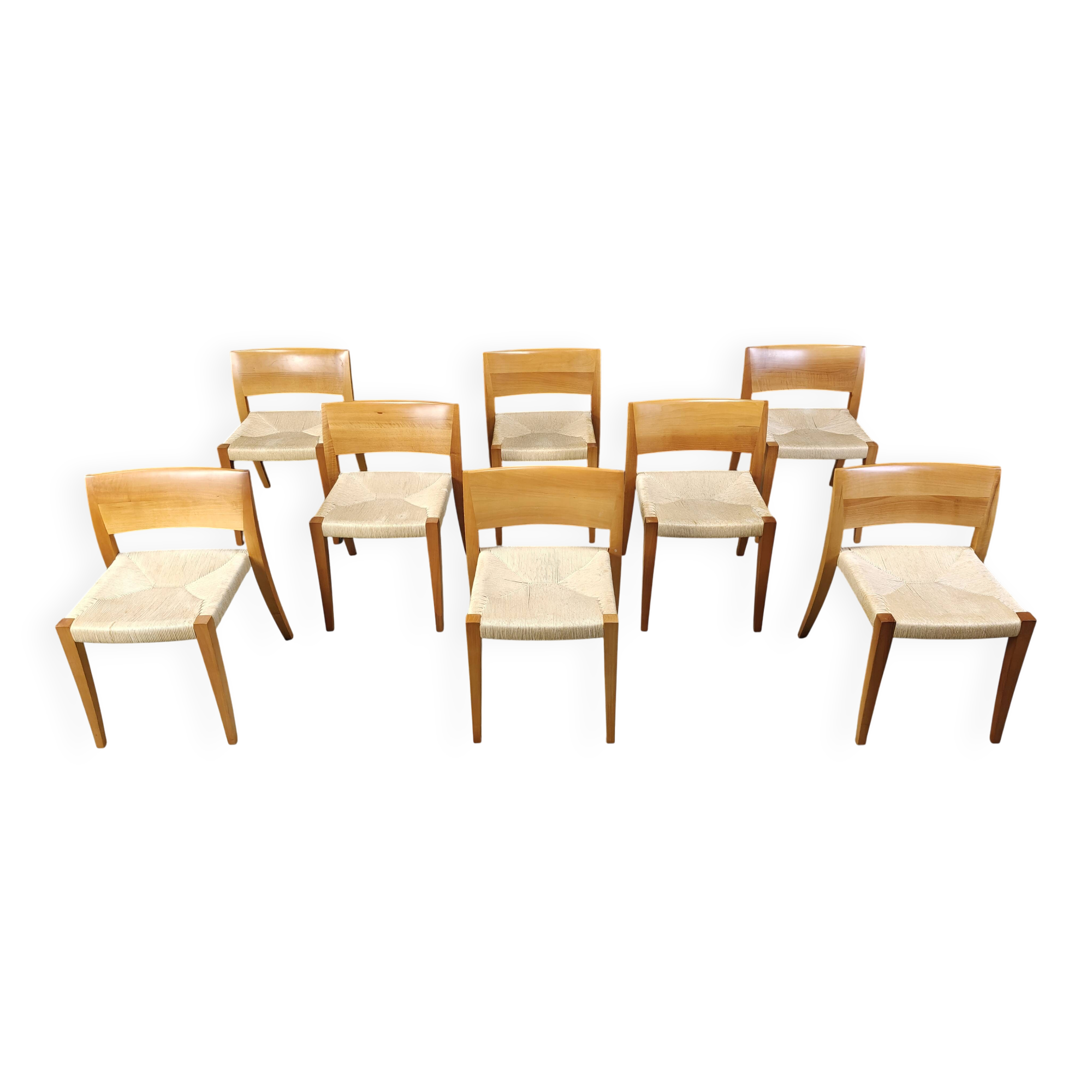Ticino dining chairsby Bruno Reichlin for Molteni, 1990s