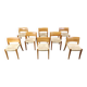 Ticino dining chairsby Bruno Reichlin for Molteni, 1990s