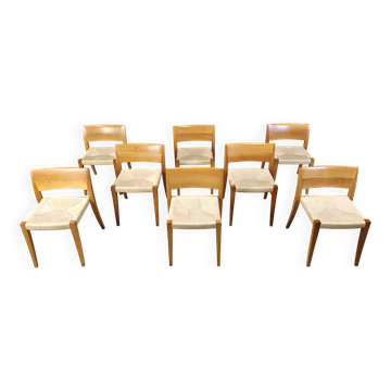 Chaises de salle à manger Ticino par Bruno Reichlin pour Molteni, années 1990
