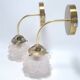 Glass paste wall lights