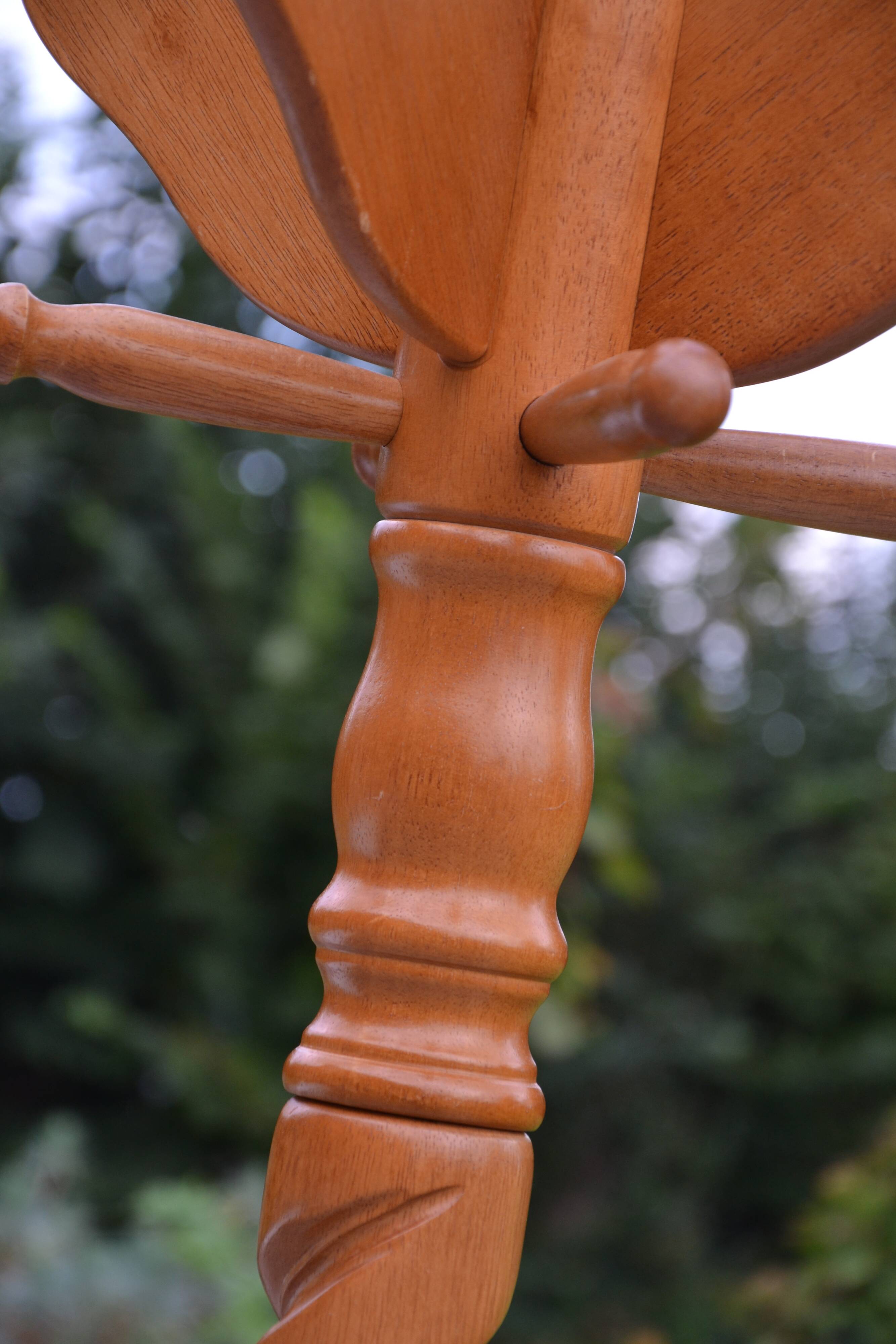 Vintage wooden coat rack, 1970