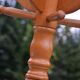Vintage wooden coat rack, 1970