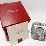 Baccarat clock with original box
