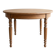 Antique round dining table made of solid wood