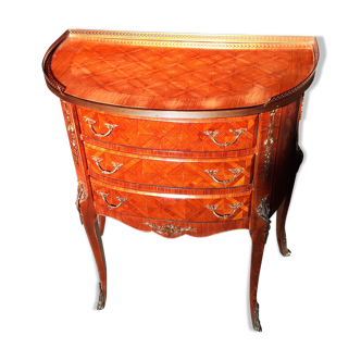 Commode demis lune