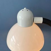 Vintage white Dijkstra mushroom space age floor lamp