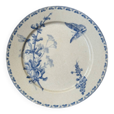 Assiette plate ancienne Terre de Fer « Carmen »