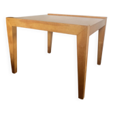 table d'appoint vintage en bois clair style Séverin Hansen