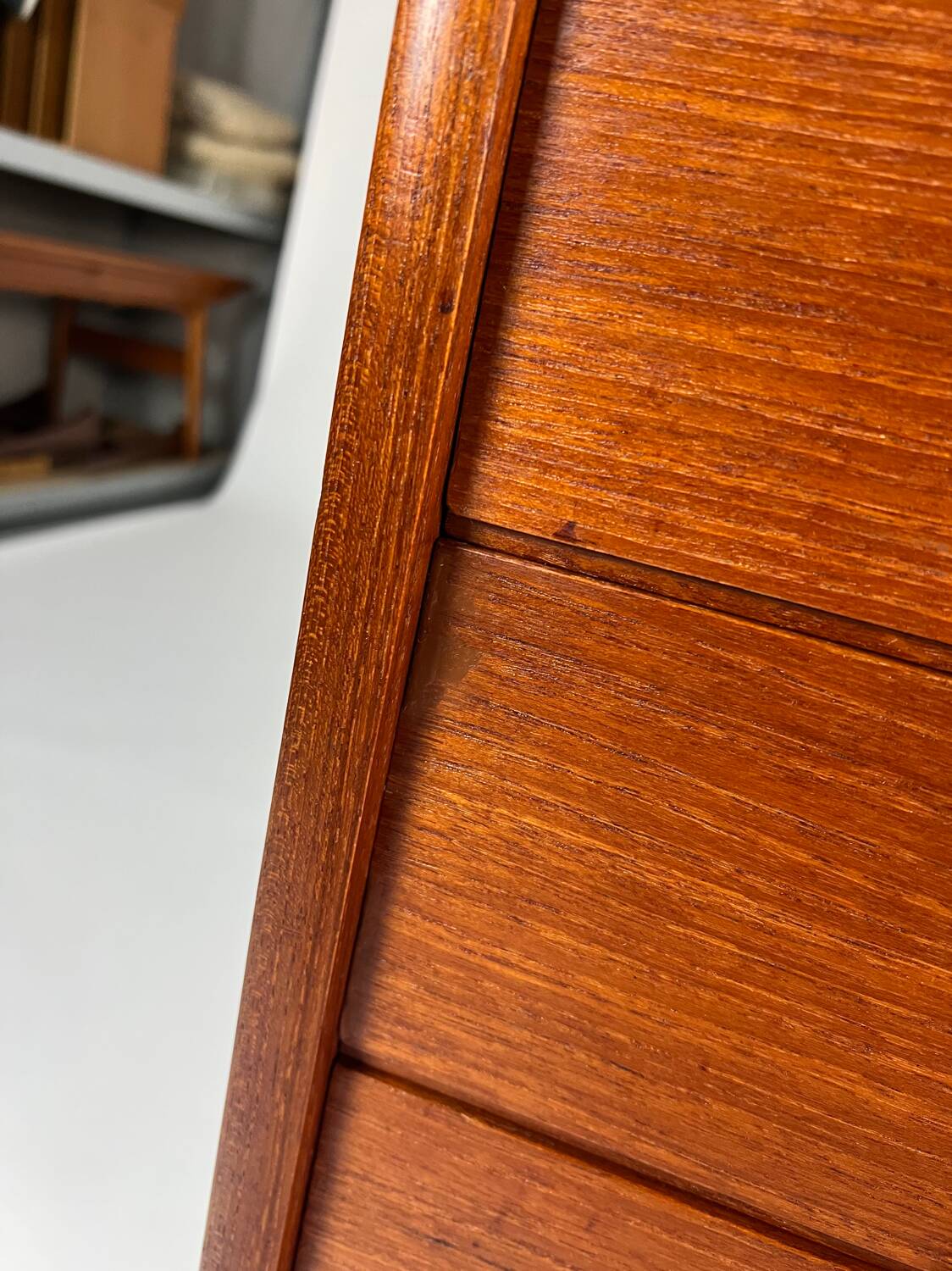 Commode en teck des années 60 WK Möbel vintage