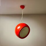 Artemide Pallade Lamp in Bold Red by Studio Tetrarch, 1960s