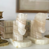 Onyx bookends