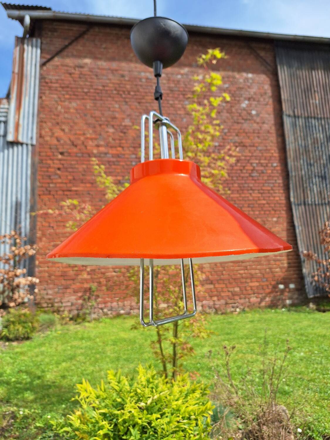70s pendant light