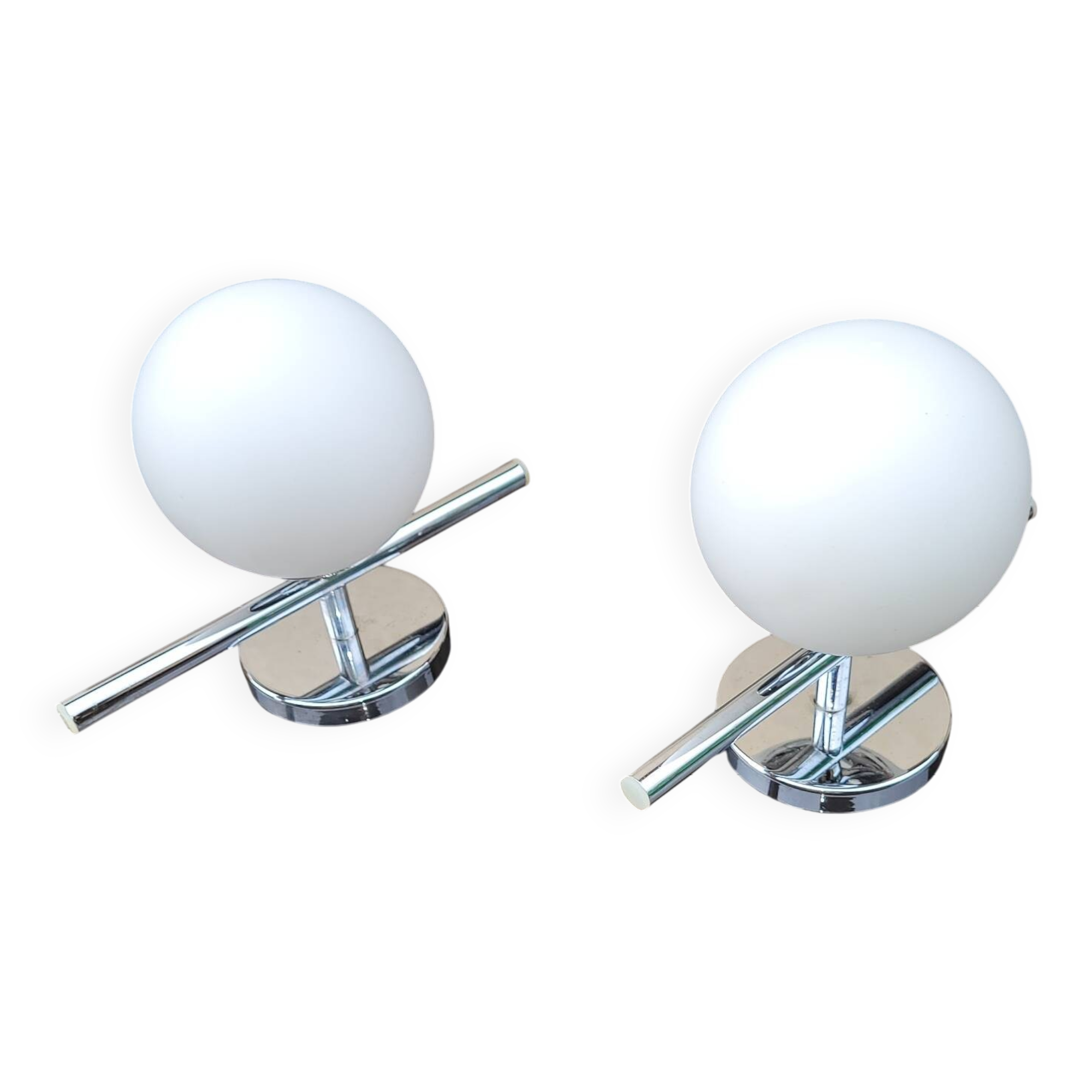 Vintage Chrome Wall Lamp
