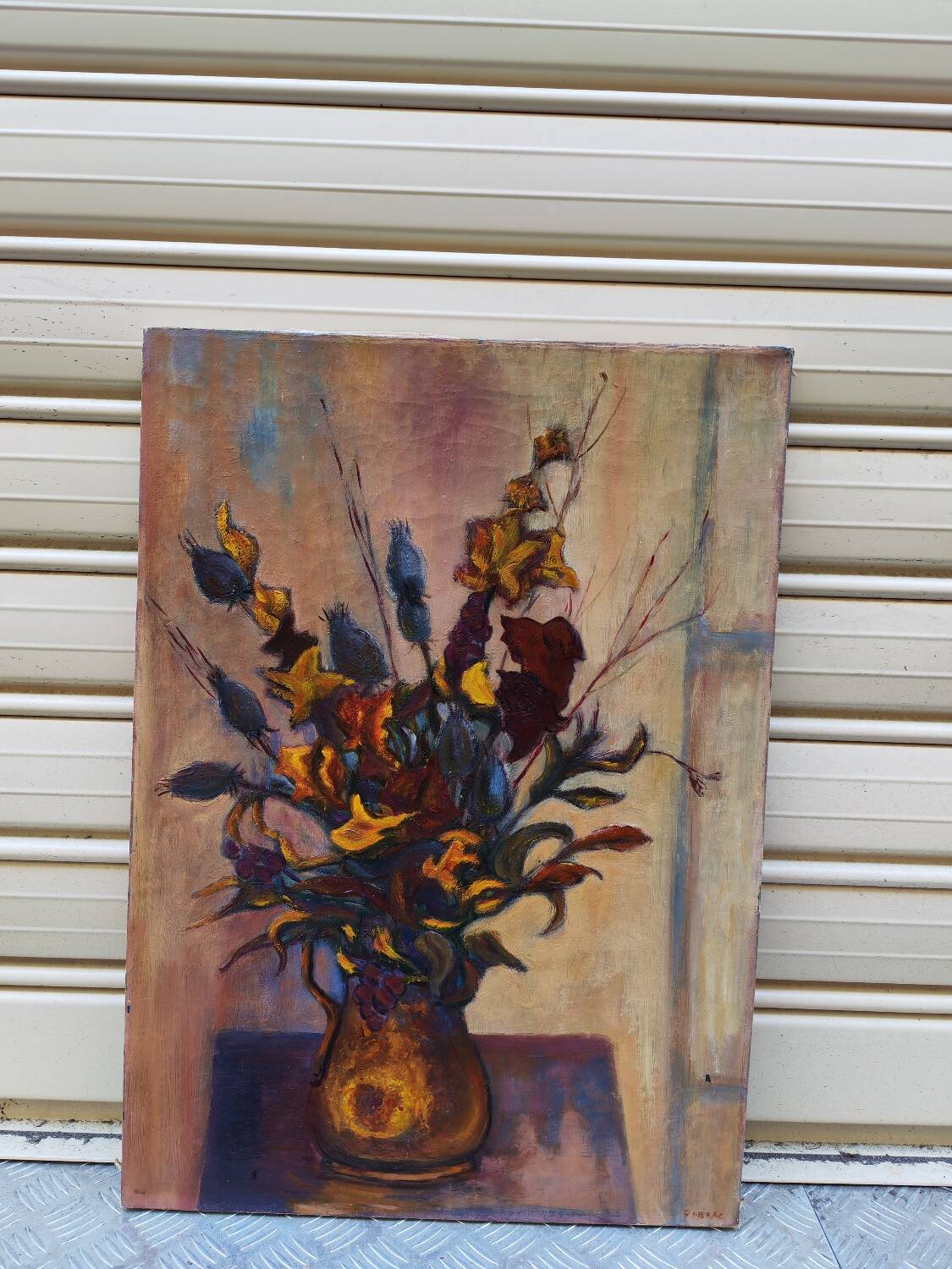 Flower picture in a vase