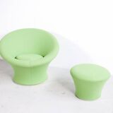 MUSHROOM ARMCHAIR AND FOOTREST F560 PIERRE PAULIN ARTIFORT PUBLISHER 1959 1ST EDITION