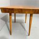 Table à manger réglable en noyer par Setona, années 1950, Tchécoslovaquie