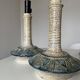 Pair table lamps by Jette Hellerøe for Axella, Denmark, 1970s, set of 2