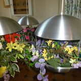 Set of 6 RS50 hanging planters by Poul Cadovius for Royal System.