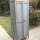 Armoire parisienne vintage 1950 grise