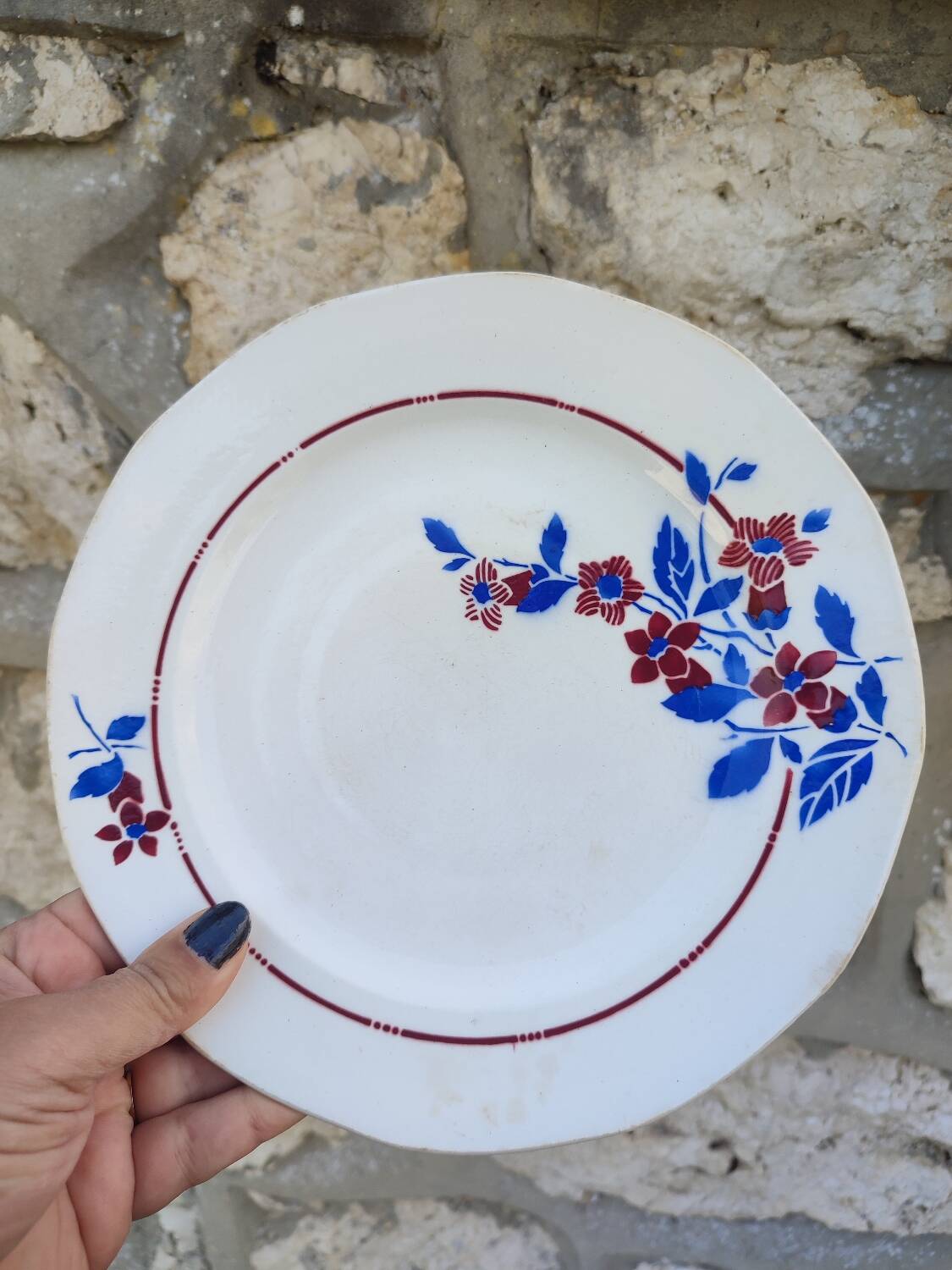 Compotier Terre de fer St Amandinoise St Amand