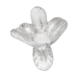 Crystal of valves candlestick, empty pockets or gardener