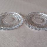 Crystal coaster Val Saint Lambert