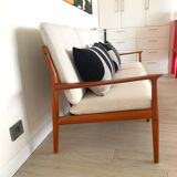 3-seater teak sofa by Svend Aage Eriksen for Glostrup, 1962