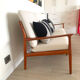 3-seater teak sofa by Svend Aage Eriksen for Glostrup, 1962